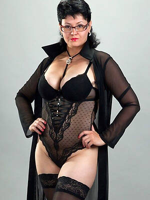 lingerie for teasing mature photo