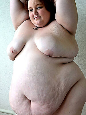 sweet fat mature with huge saggy tits