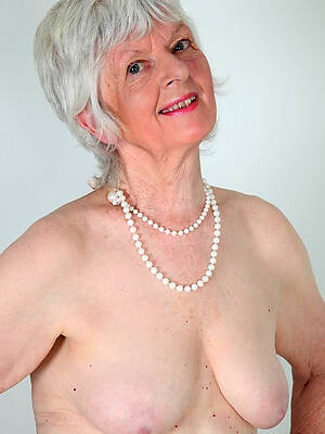 very old granny tits