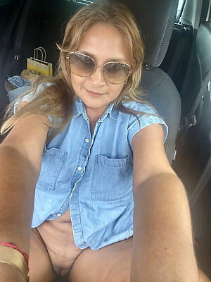 mature cougar milf glasses selfie porno